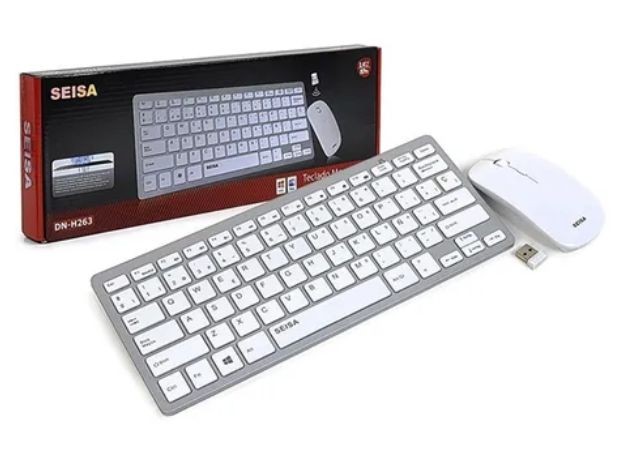 &u+ KIT TECLADO PC + MOUSE ILUMINIADO DN-H263